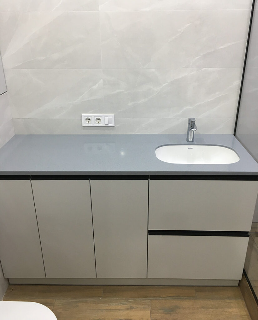 Столешница из искусственного камня в ванную Grandex D-311 Natural Detox – фото 4 – Modern Acrylic Stone