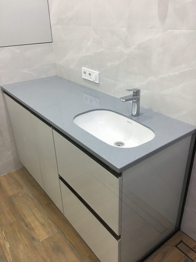 Столешница из искусственного камня в ванную Grandex D-311 Natural Detox – фото 2 – Modern Acrylic Stone