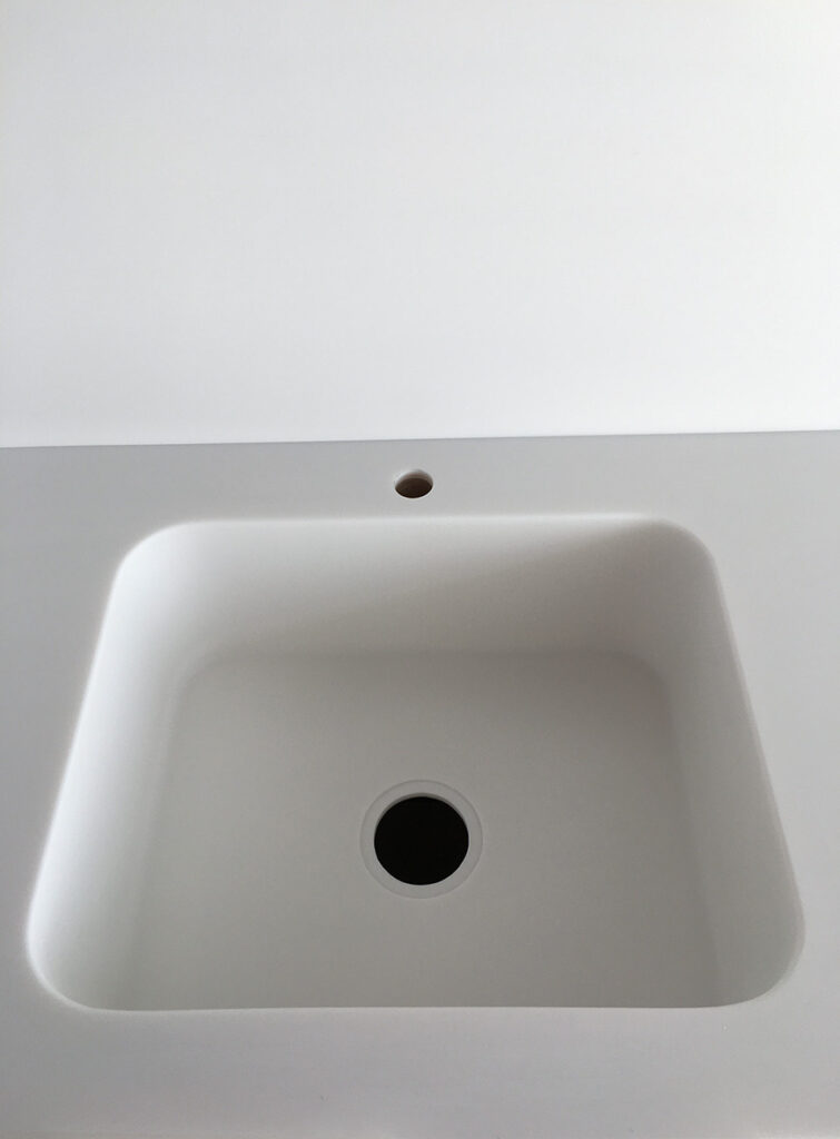 Столешница с мойкой для кухни Grandex S-203 Sparkling Sand – фото 5 – Modern Acrylic Stone